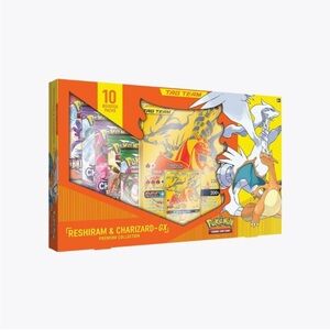 Pokemon Reshiram & Charizard-GX Tag Team Box